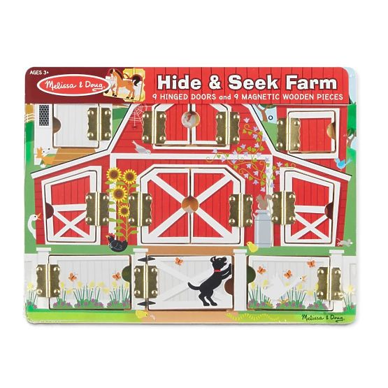 Melissa and Doug - Open and Close - Hide and Seek Puzzle