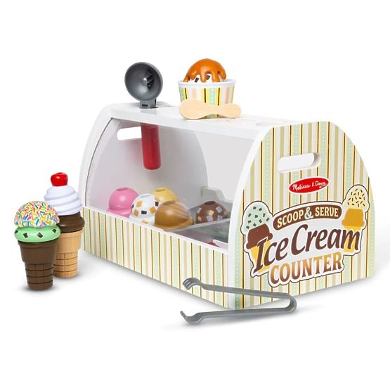 Melissa & Doug Wooden Ice Cream Parlor