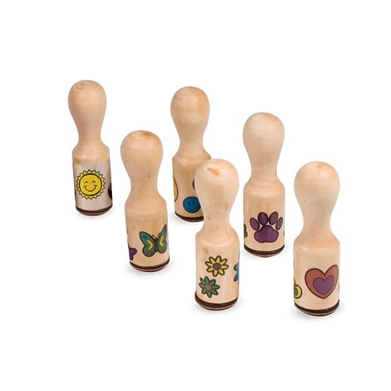 Melissa & Doug - wooden stamps in a box