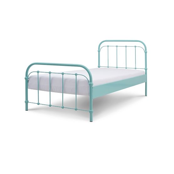 Metal bed Bibi 200x90 cm turquoise