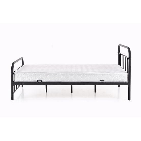 Metal bed LINDA 120x200 cm - black