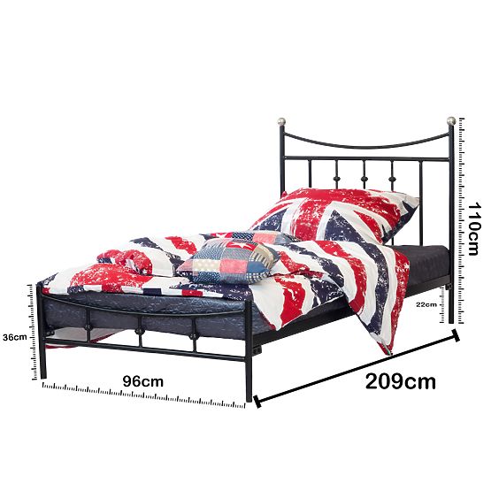 Metal bed model 26 J