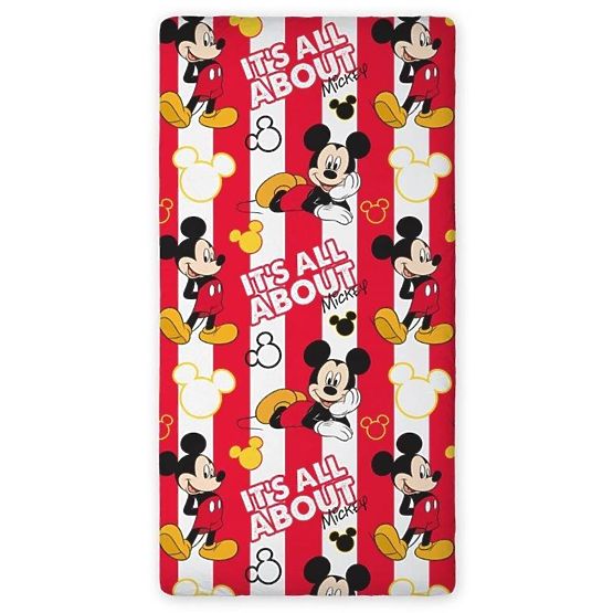 Mickey Mouse 007 Cotton Bed Sheet