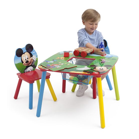 Mickey Mouse Children's Table with Chairs