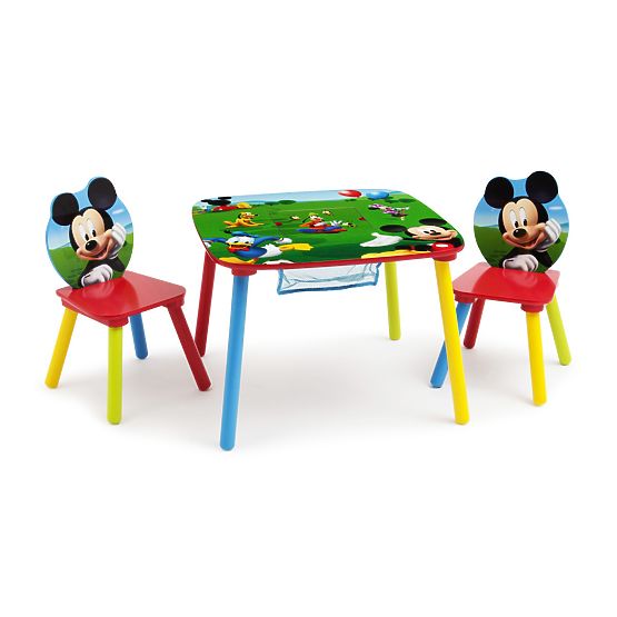 Mickey Mouse Children's Table with Chairs