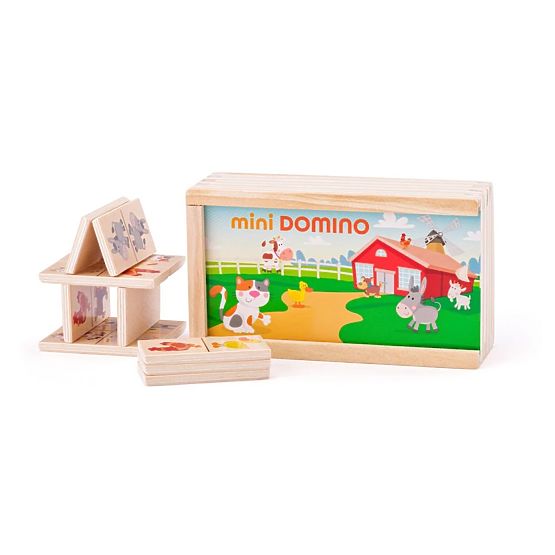 Mini Domino in a Box - Animals