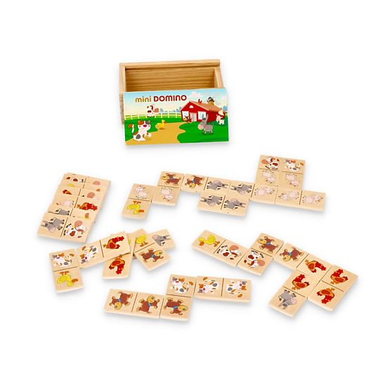 Mini Domino in a Box - Animals