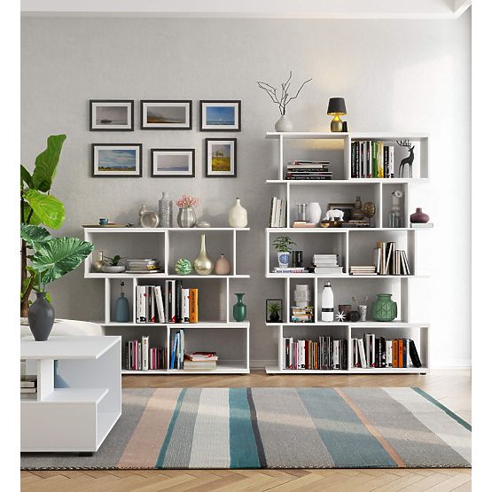 Mini FIX Shelf Unit with Shelves - White
