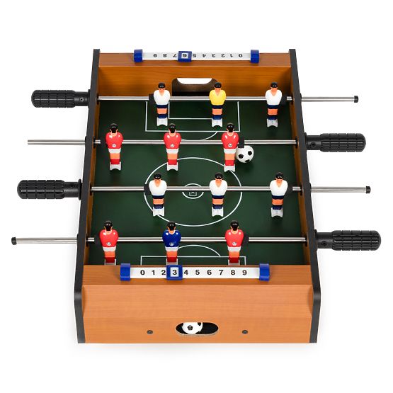 Mini Table Football for Kids with Two Balls and Guides