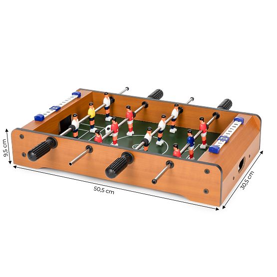 Mini Table Football for Kids with Two Balls and Guides
