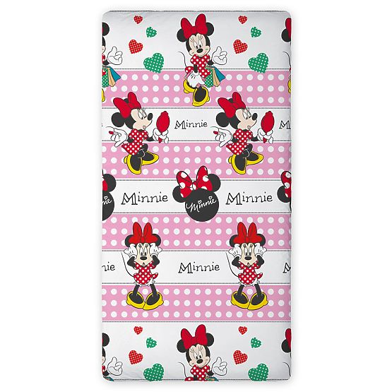 Minnie Mouse Children's Bed Sheet - 90 x 200 cm
