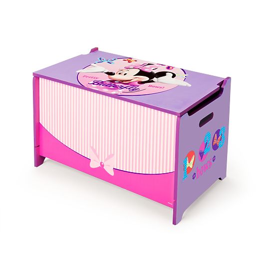 Minnie Mouse Children's Wooden Toy Chest