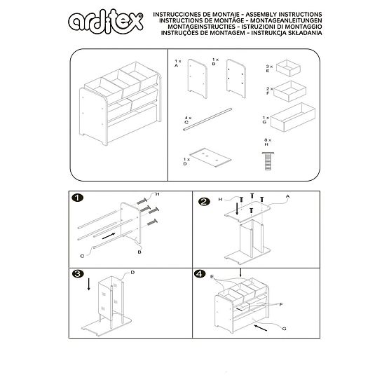 Minnie Mouse toy organizer