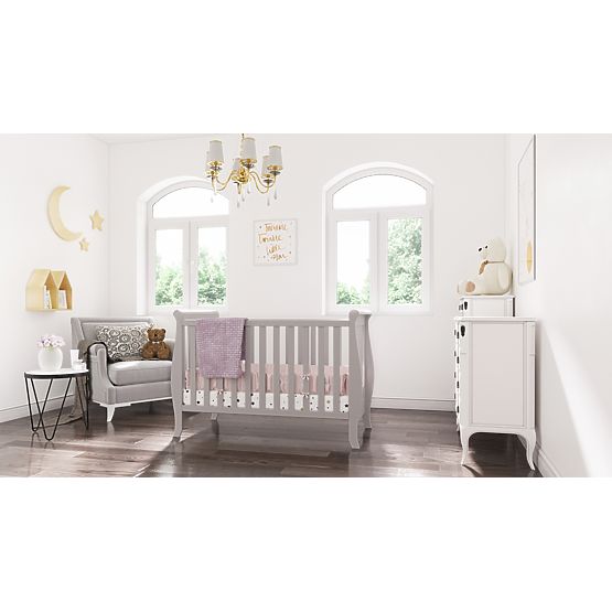 Míša Baby Crib - Grey