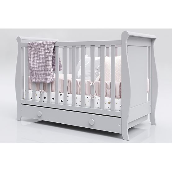 Míša Baby Crib - Grey