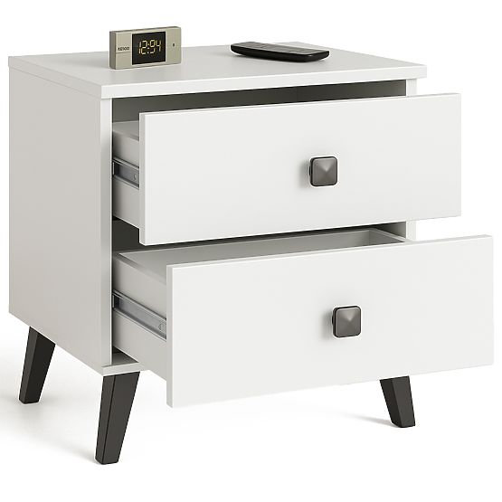 MOBI K-02 CHEST WHITE BLACK