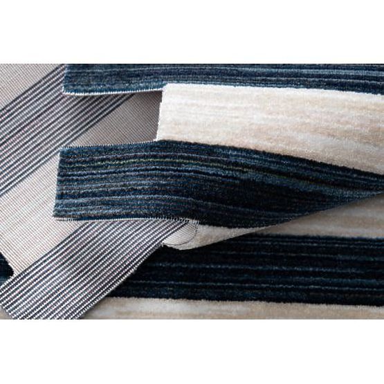 Modern Children's Rug TOYS 75324 ANCHOR, Irregular Shape, Cream, Turquoise, Dark Blue