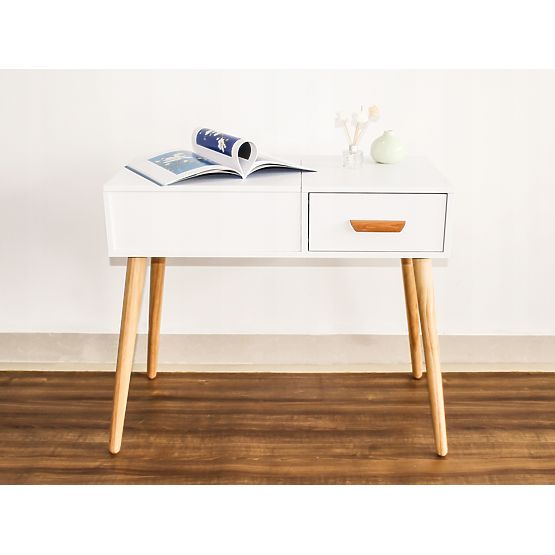 Modern dressing table with mirror