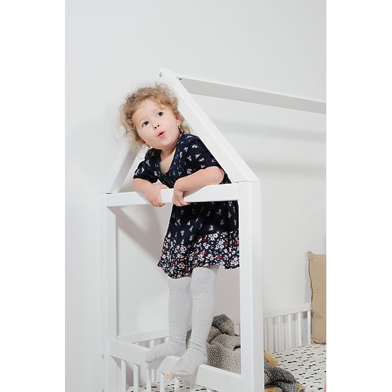 Montessori House Bed Elis White
