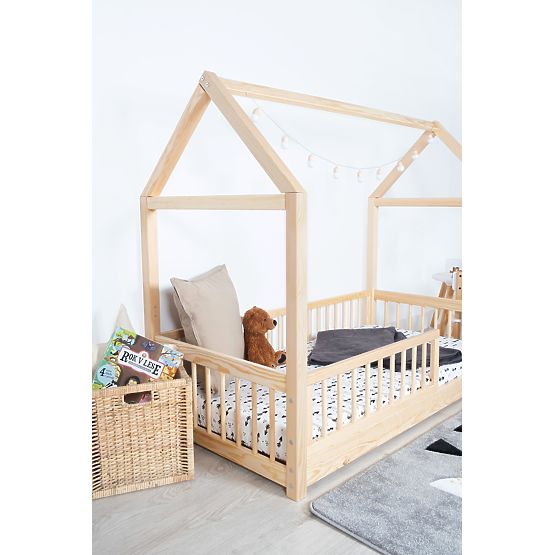 Montessori House Bed Elis Natural