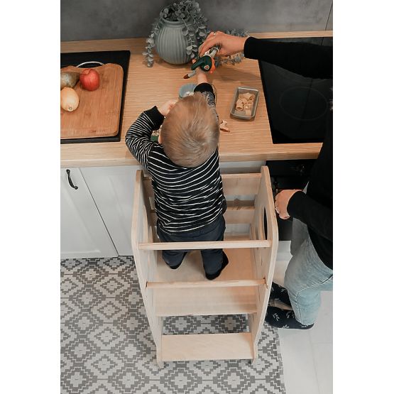 Montessori learning tower Lena MAXI 85 - natural