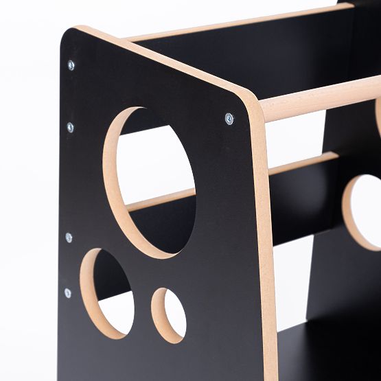 Montessori learning tower Rings Black
