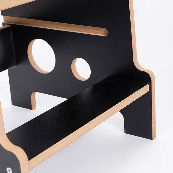 Montessori learning tower Rings Black