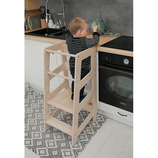 Montessori learning tower Sara MAXI 90 - natural