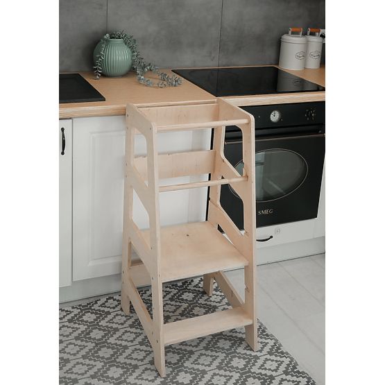 Montessori learning tower Sara MAXI 90 - natural