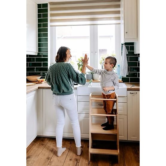 Montessori Learning Tower Luna - White