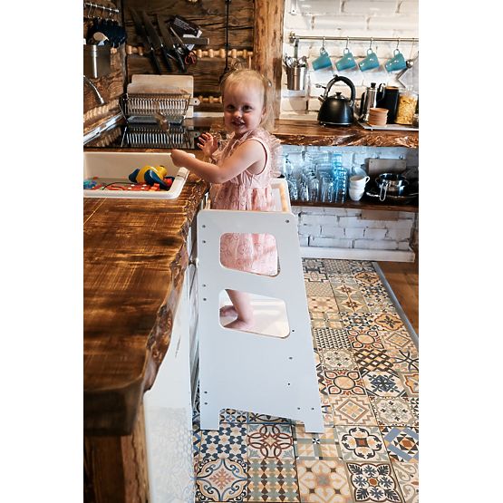 Montessori Learning Tower Nora - White