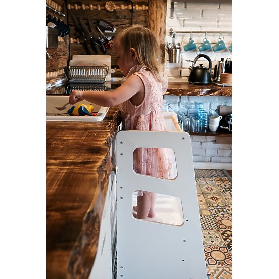 Montessori Learning Tower Nora - White