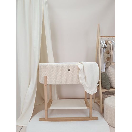 Moses Basket - Beige
