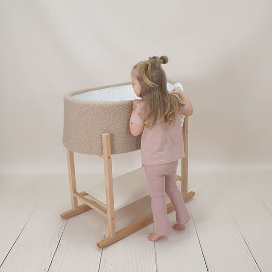 Moses Basket - Beige