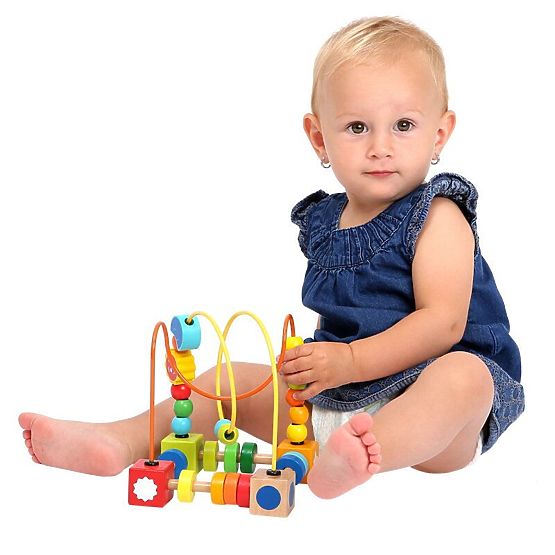 Motor Skills Threading Toy Night and Day
