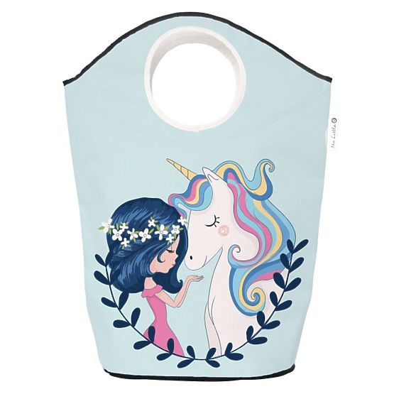 Mr. Little Fox Baby Storage Bag - Baby Girl and Unicorn