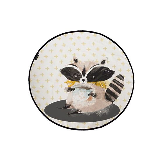 Mr. Little Fox Rug Forest School - Raccoon
