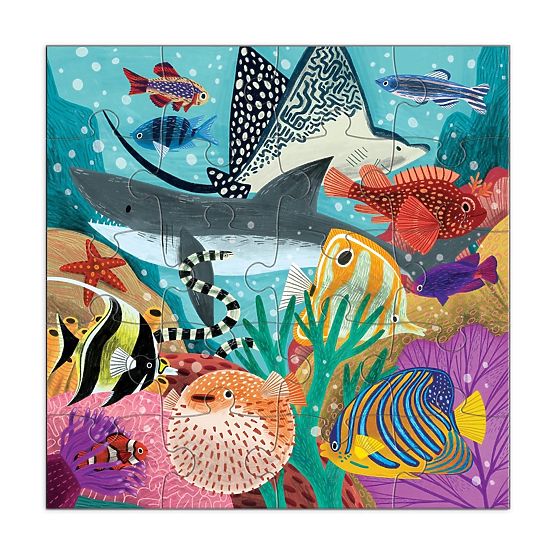 Mudpuppy Magnetic Puzzle Deep Sea 2x20 Pieces