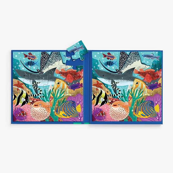 Mudpuppy Magnetic Puzzle Deep Sea 2x20 Pieces