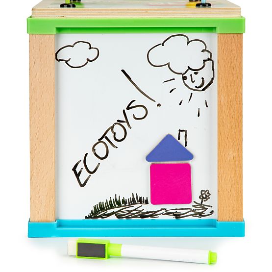 Multifunction educational toy with labyrinth and table