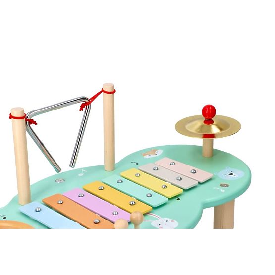 Musical table with animals