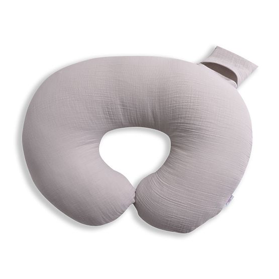 Muslin Nursing Pillow Heavens - Grey