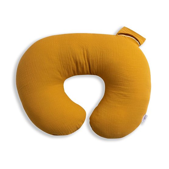 Muslin Adjustable Pillow Heavens - mustard