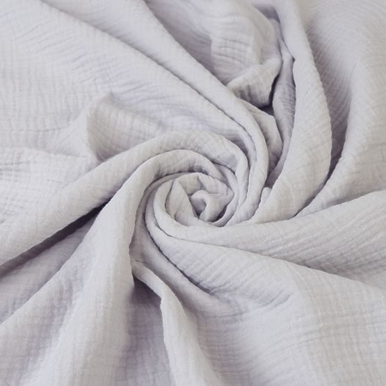 Muslin blanket and pillow with filling 100x135 + 40x60 - light gray