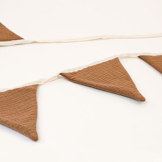 Muslin Garland Ourbaby - Toffee