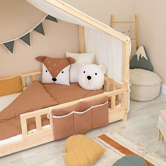 Muslin Organizer Ourbaby 30x60 cm - Toffee