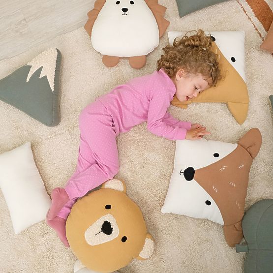 Muslin Pillow Ourbaby 20x35 cm - Ecru