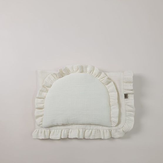 Muslin Set for Moses Basket - Ecru