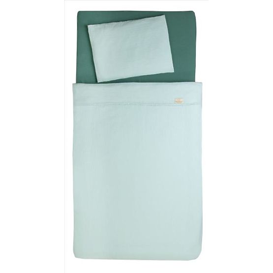 Muslin sheets 135x100 + 40x60 mint