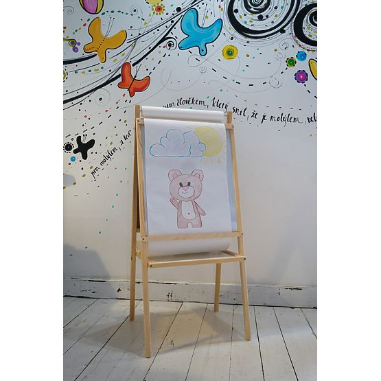 Natural children's magnetic board